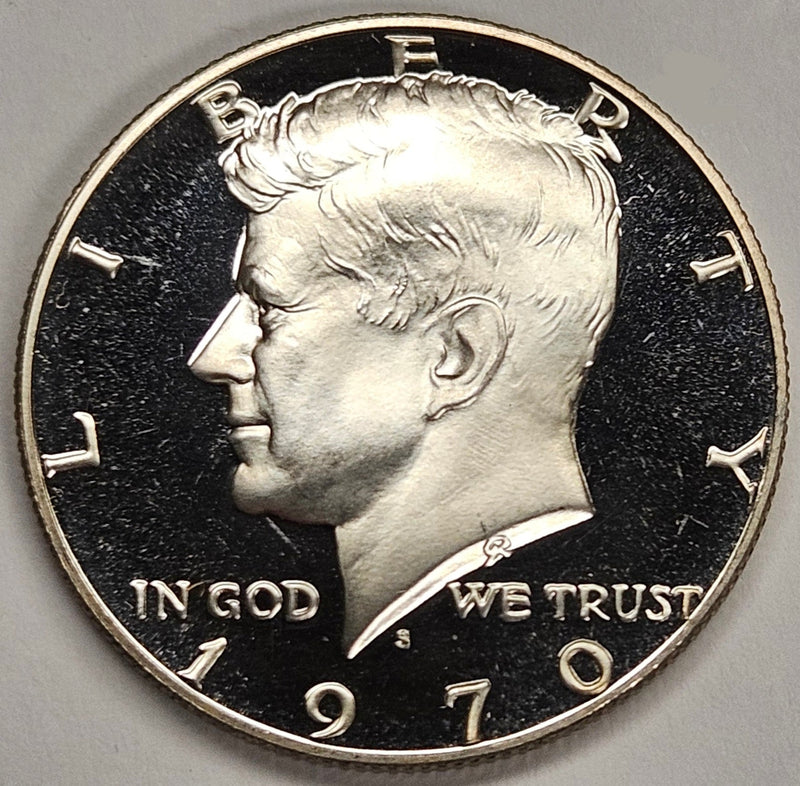 1970-S Kennedy Half Superb Brilliant Proof Cameo