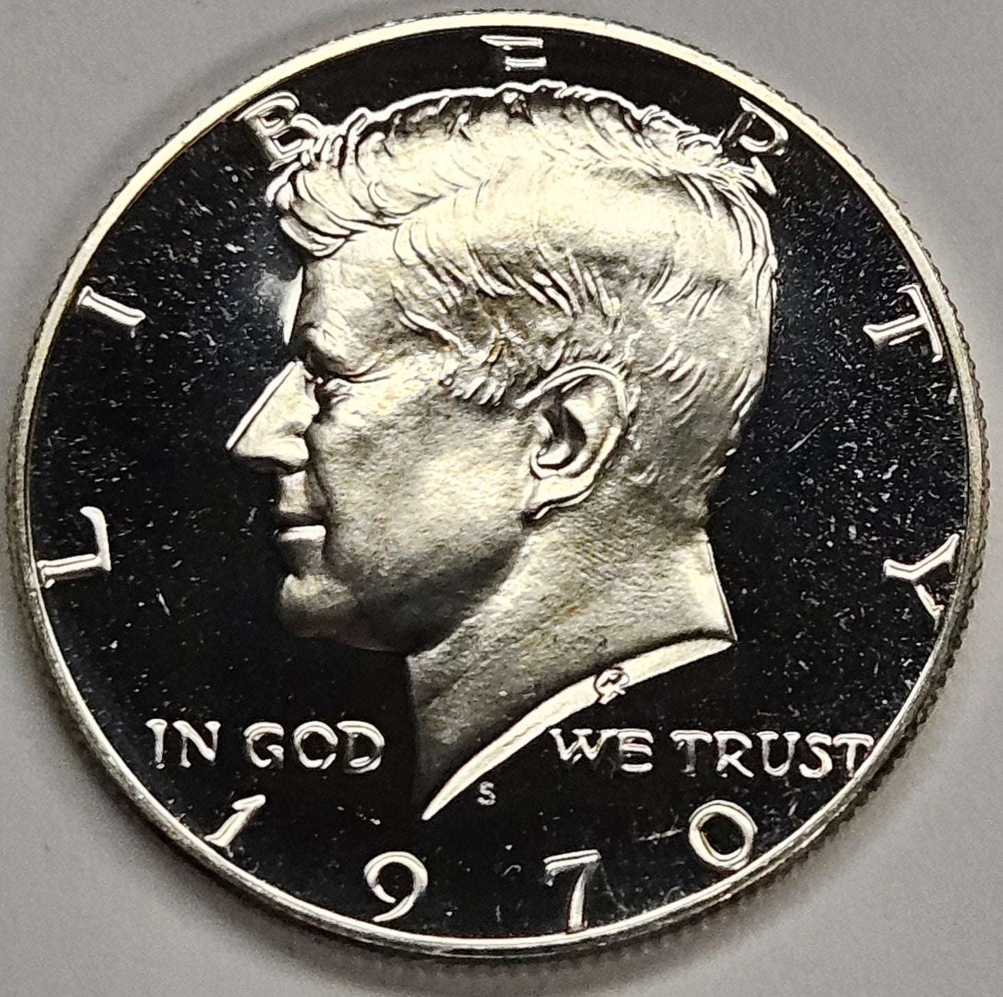 1970-S Kennedy Half Superb Brilliant Proof DCAM – Mount Vernon Coin