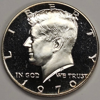 1970-S Kennedy Half Superb Brilliant Proof