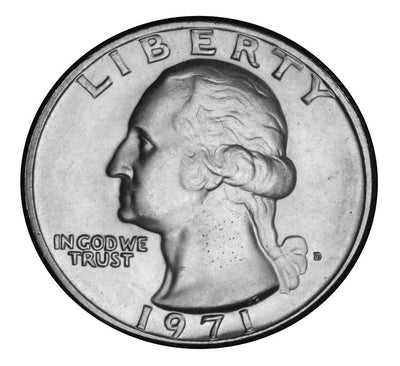 1971-D Washington Quarter Brilliant Uncirculated