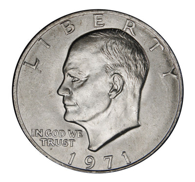 1971-D Eisenhower Dollar Brilliant Uncirculated
