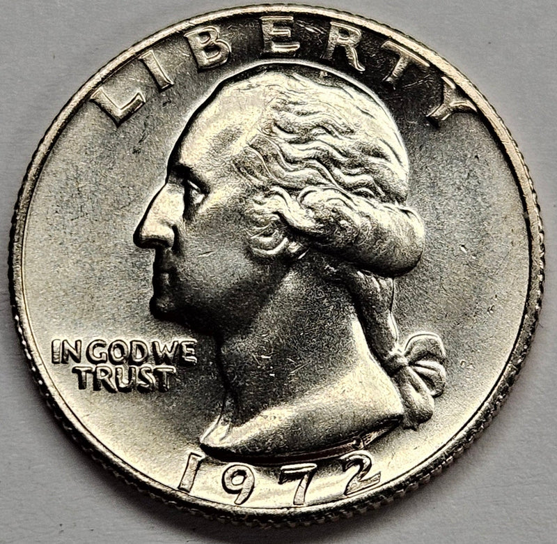 1972 Washington Quarter . . . . Brilliant Uncirculated