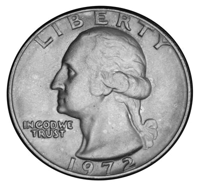 1972 Washington Quarter Brilliant Uncirculated
