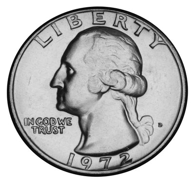 1972-D Washington Quarter Brilliant Uncirculated