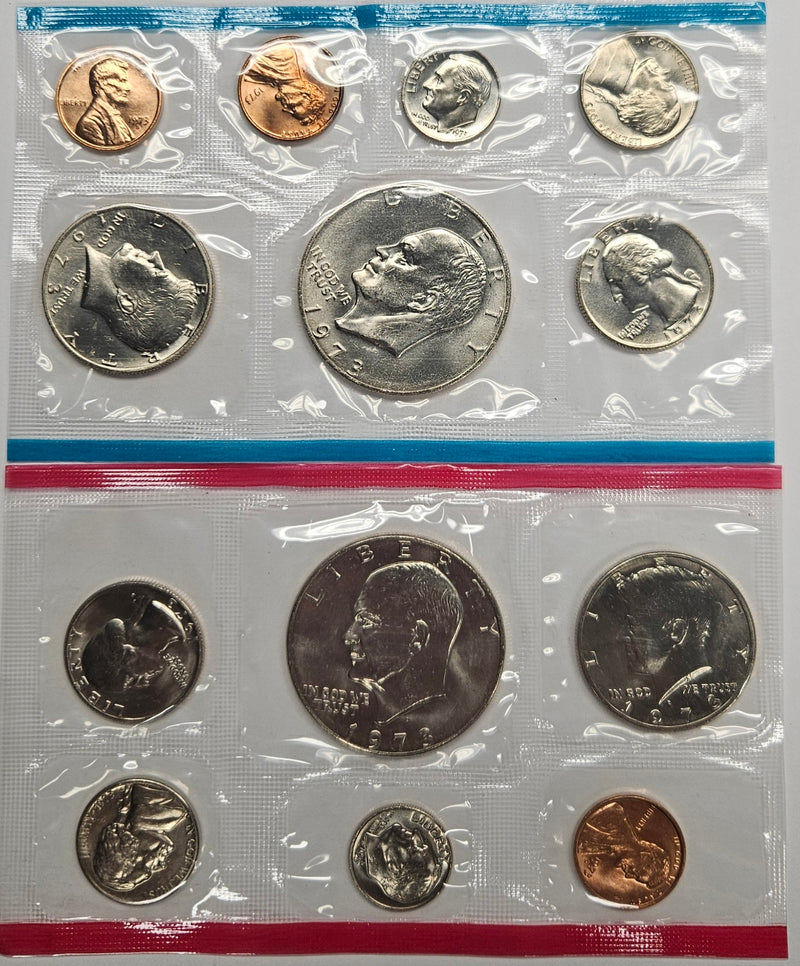 1973 Mint Set Choice Brilliant Uncirculated – Mount Vernon Coin