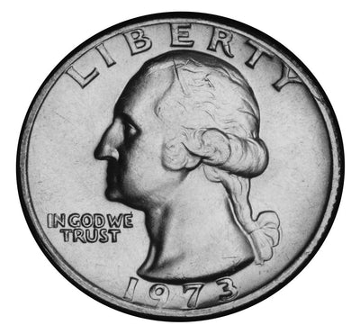 1973 Washington Quarter Brilliant Uncirculated
