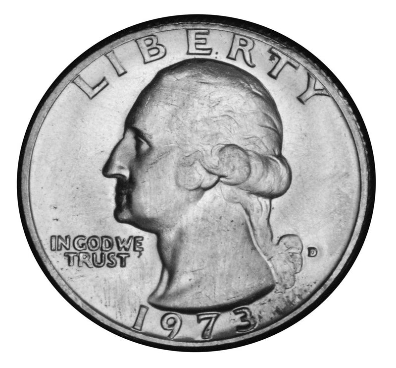 1973-D Washington Quarter Brilliant Uncirculated