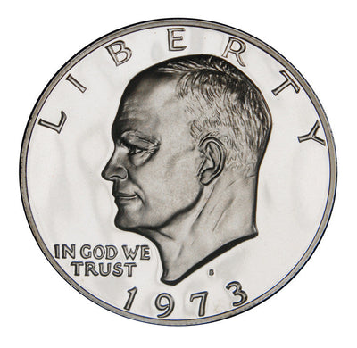 1973-S Eisenhower Dollar Gem Proof Silver