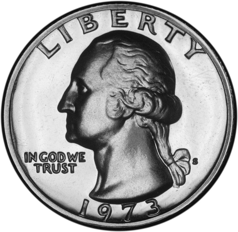 1973-S Washington Quarter . . . .Gem Brilliant Proof