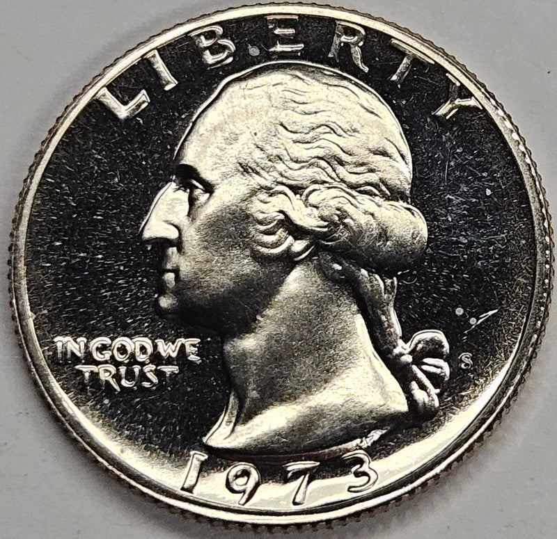 1973-S Washington Quarter . . . .Gem Brilliant Proof