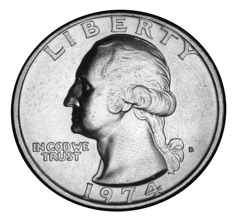 1974-D Washington Quarter Brilliant Uncirculated