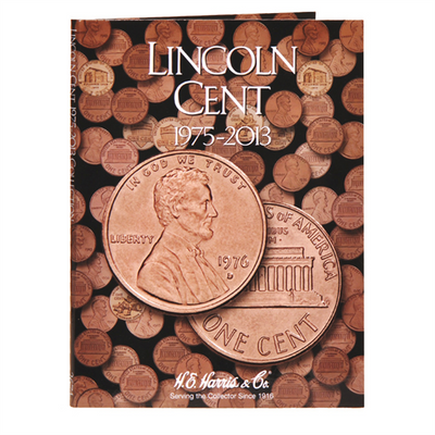 Lincoln Cent Harris Coin Folder (1975 to 2013)