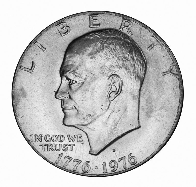 1976-D Type 1 Eisenhower Dollar Brilliant Uncirculated