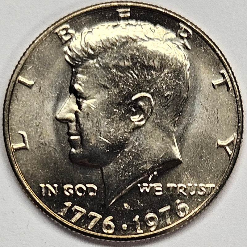 1976-D Kennedy Half . . . . Brilliant Uncirculated