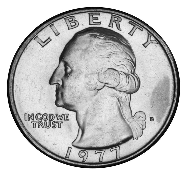 1977-D Washington Quarter Brilliant Uncirculated