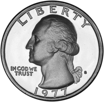 1977-S Washington Quarter . . . .Gem Brilliant Proof