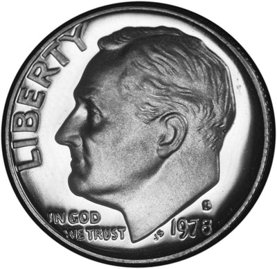 1978-S Roosevelt Dime Gem Brilliant Proof