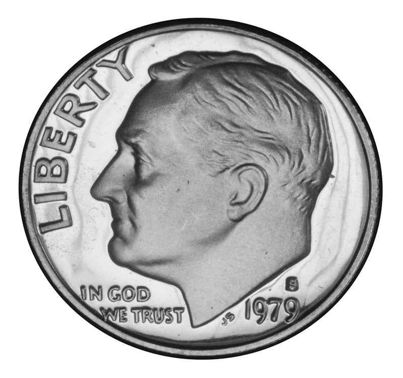 1979-S Type 1 Roosevelt Dime Gem Brilliant Proof
