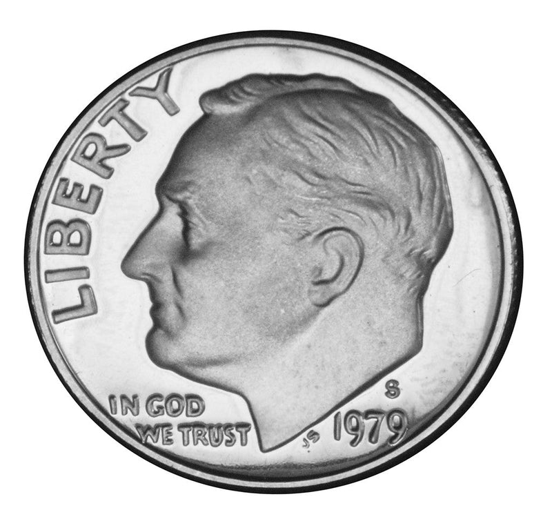 1979-S Type 2 Roosevelt Dime Gem Brilliant Proof