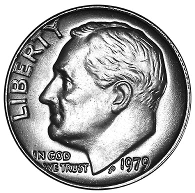 1979 Roosevelt Dime Brilliant Uncirculated