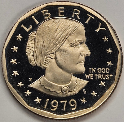1979-S Type 2 Susan B. Anthony Dollar Superb Brilliant Proof DCAM