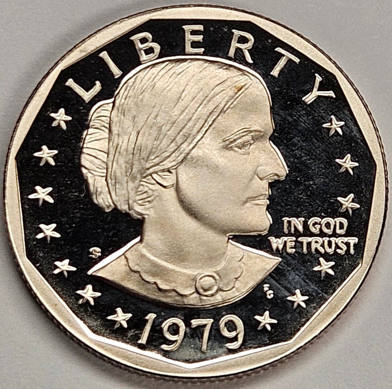 1979-S Type 2 Susan B. Anthony Dollar . . . . Superb Proof DCAM