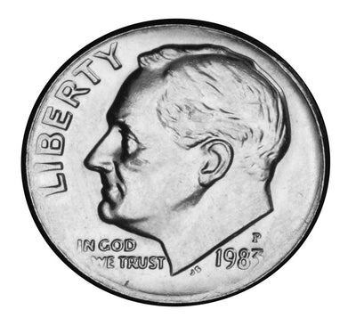 1983 Roosevelt Dime Brilliant Uncirculated