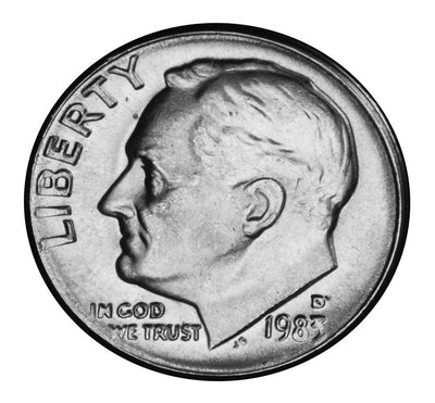 1983-D Roosevelt Dime Brilliant Uncirculated