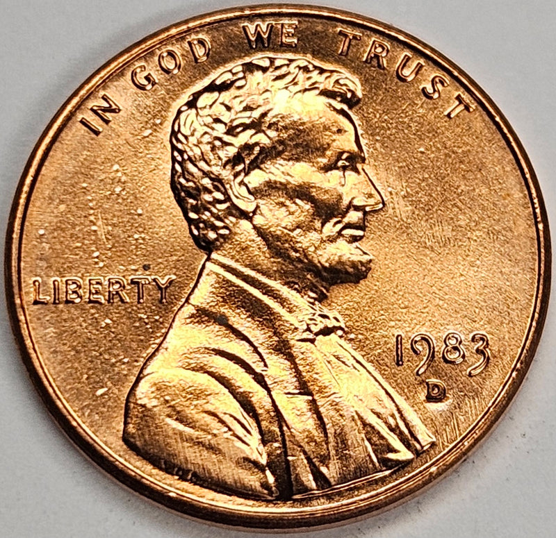 1983-D Lincoln Cent . . . . Brilliant Uncirculated