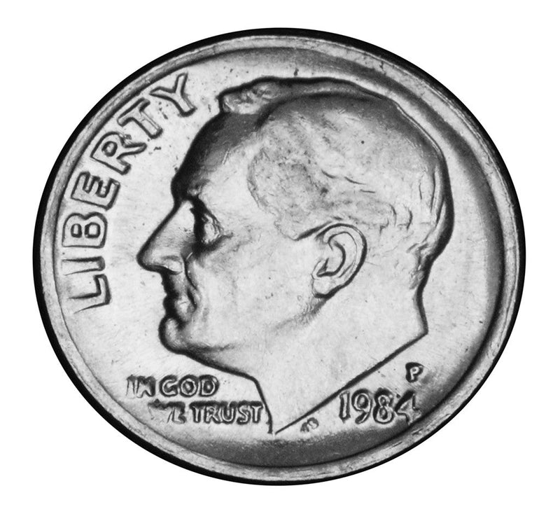 1984 Roosevelt Dime Brilliant Uncirculated