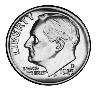 1985-D Roosevelt Dime Brilliant Uncirculated