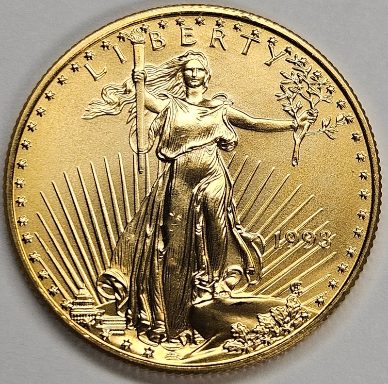 1993 One Half Ounce Gold Eagle Superb Brilliant Uncirculated
