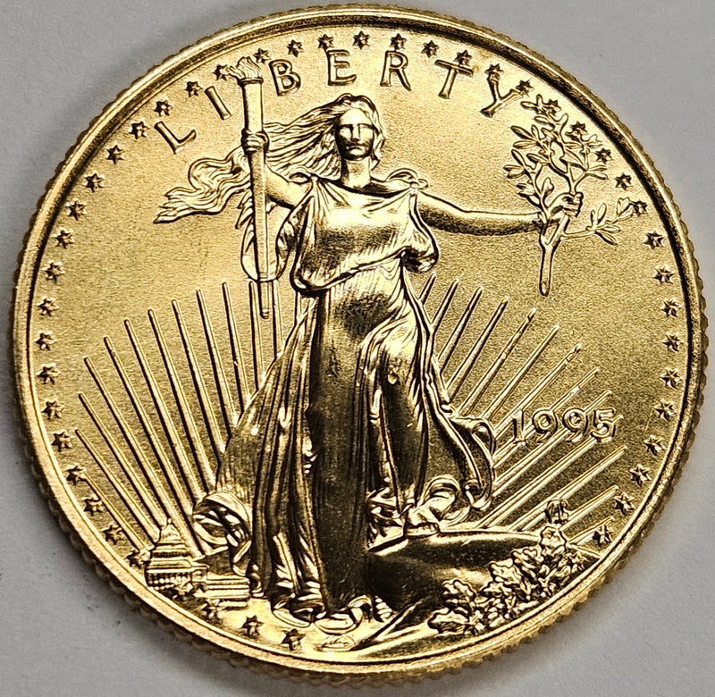1995 1/4 oz. $10.00 Gold Eagle Superb Brilliant Uncirculated