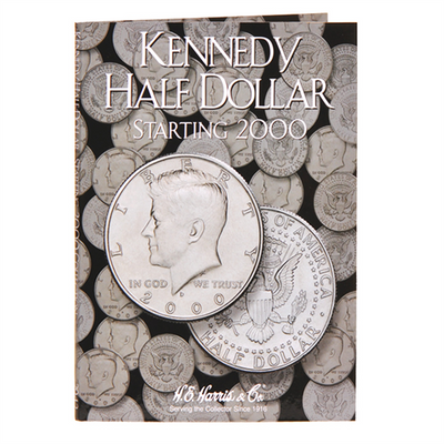 Kennedy Half Harris Coin Folder (2000 to 2016)