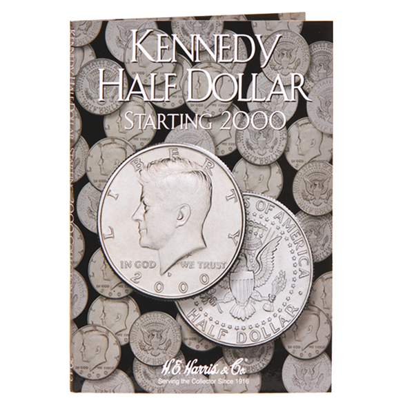 Kennedy Half Harris Coin Folder (2000 to 2016)