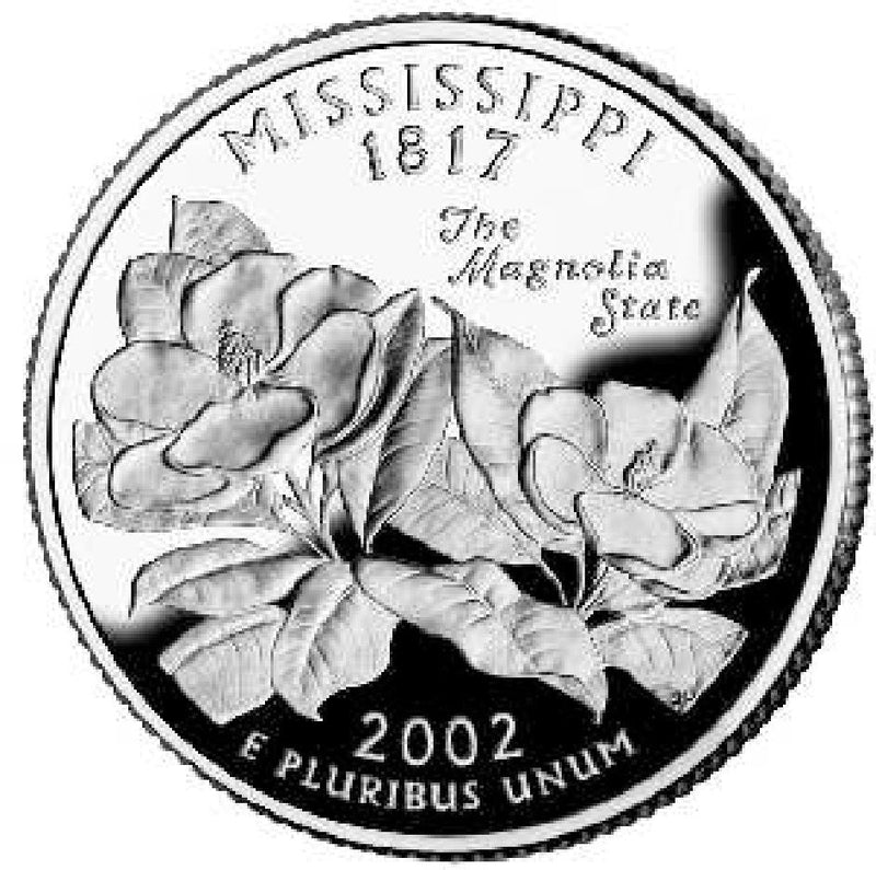 2002 Mississippi State Quarter Choice BU