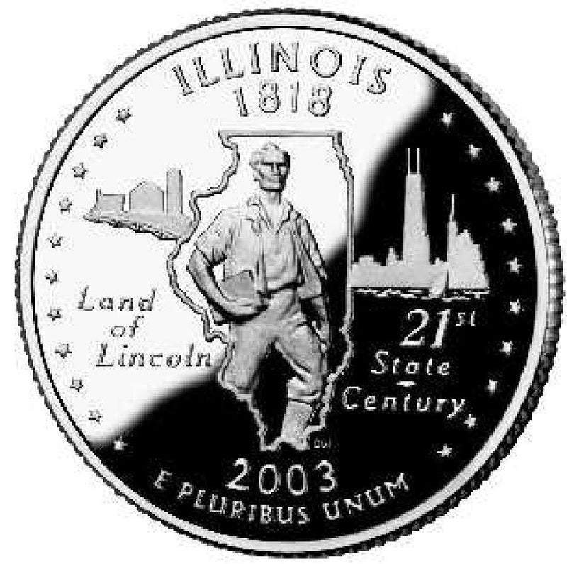 2003-D Illinois State Quarter Choice BU