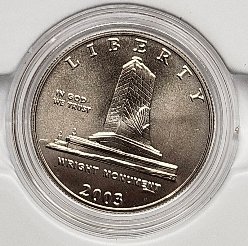 2003-P First Flight Centennial Half . . . . Gem BU in original U.S. Mint Box