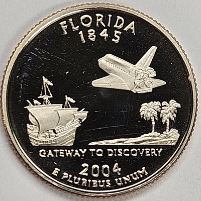 2004-S Florida State Quarter Superb Brilliant Proof