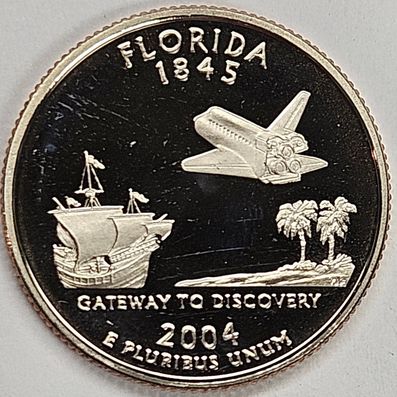 2004-S Florida State Quarter Superb Brilliant Proof