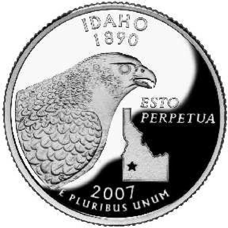 2007-D Idaho State Quarter Choice BU