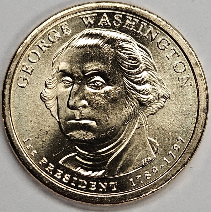 2007-D Washington Presidential Dollar . . . . Choice Brilliant Uncirculated
