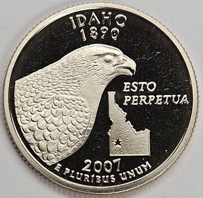 2007-S Idaho State Quarter Superb Brilliant Proof