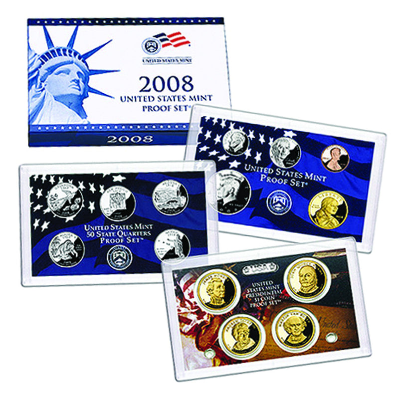 2008-S Proof Set Gem Brilliant Proof