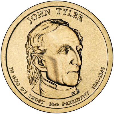 2009-D Tyler Presidential Dollar Choice Brilliant Uncirculated
