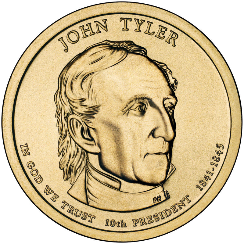 2009-D Tyler Presidential Dollar Choice Brilliant Uncirculated