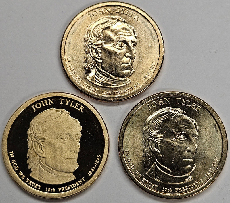 2009-PDS Tyler Presidential Dollars . . . . Choice BU and Superb Proof