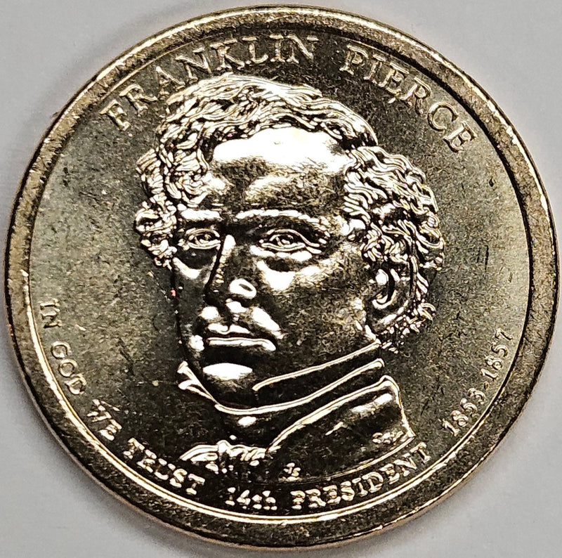 2010 Pierce Presidential Dollar . . . . Choice Brilliant Uncirculated