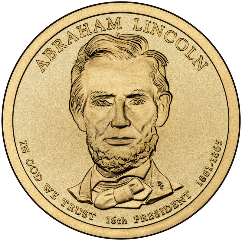 2010 Lincoln Presidential Dollar Choice Brilliant Uncirculated