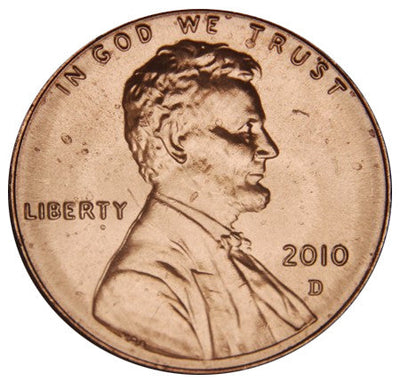 2010-D Lincoln Shield Cent Brilliant Uncirculated